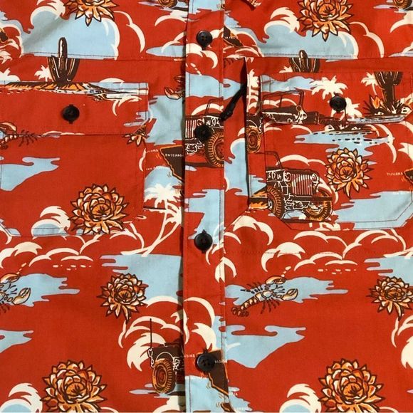 off the grid shirt motor driven adventure small cotton blend new w/o tags - Picture 4 of 11